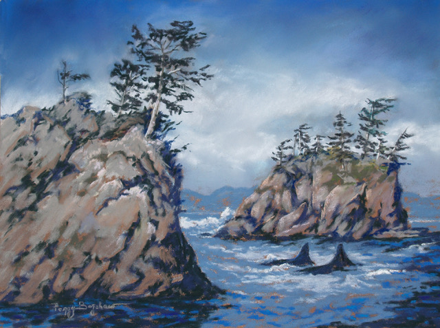 Gallery 8 Salt Spring Island - Artist Peggy Bagshaw