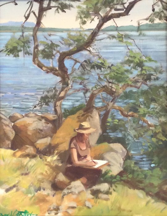 Gallery 8 Salt Spring Island - Artist David Goatley